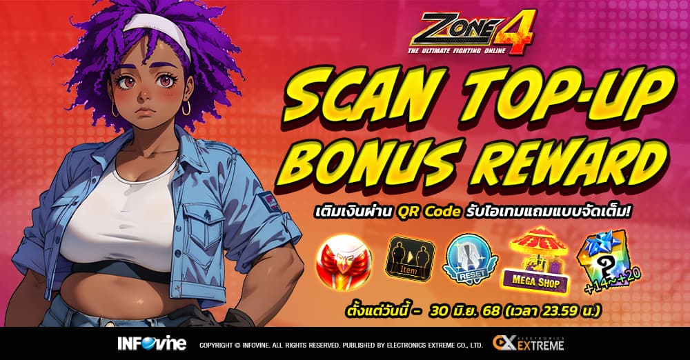 Zone4 Extreme : โปรโมชั่นเอาใจสายบวกเดือน V.999999999999